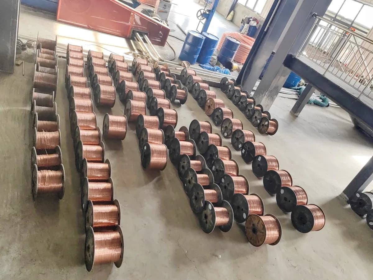 Huanghe Cable XLPE production facility in Henan China