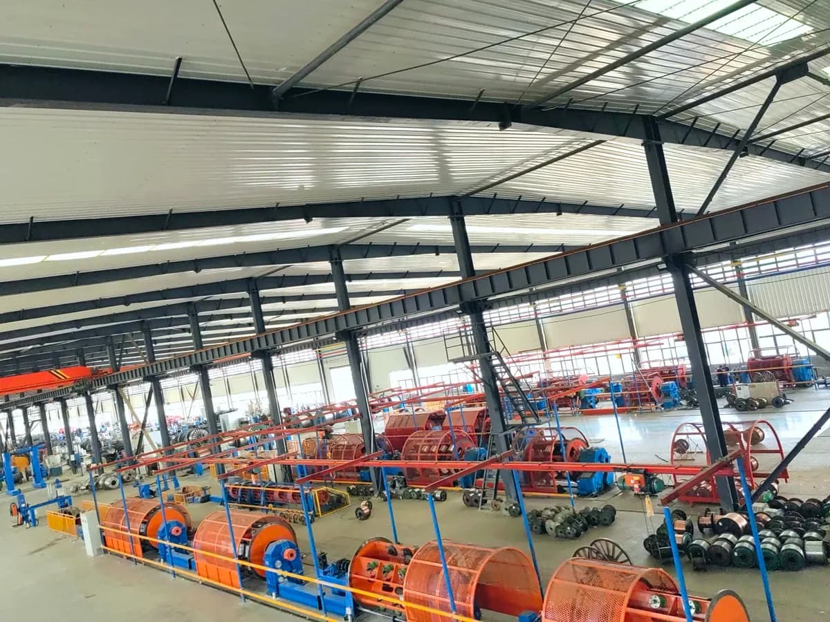Cable testing laboratory at Huanghe Cable factory China