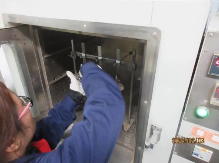 Third party inspection and witness testing at cable factory