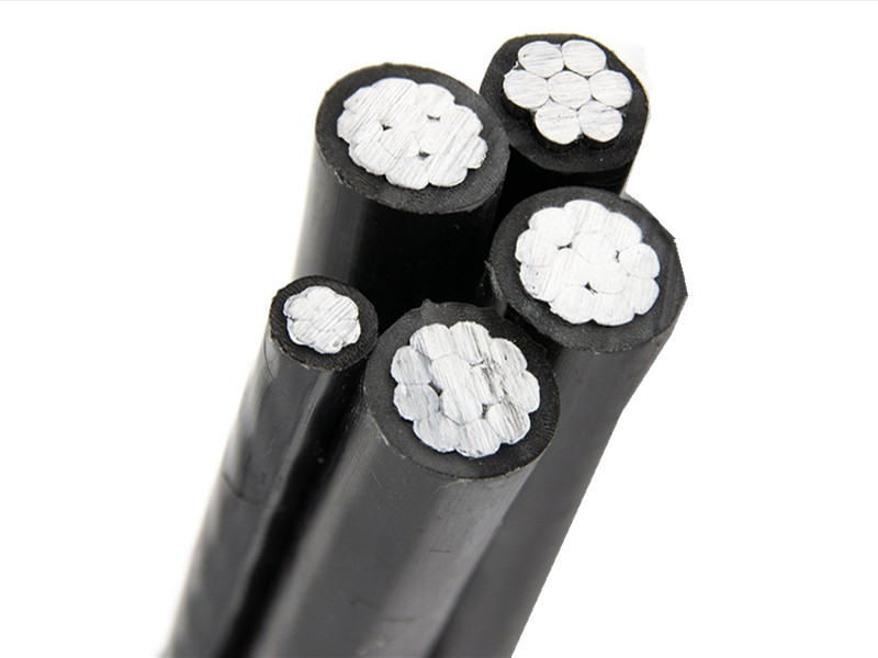 Aerial bundled cable (ABC) cross-section